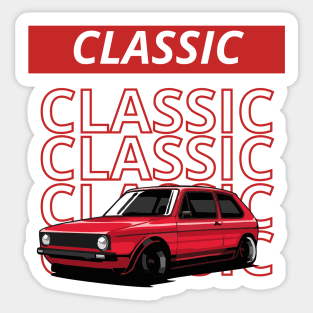 classic car Sticker